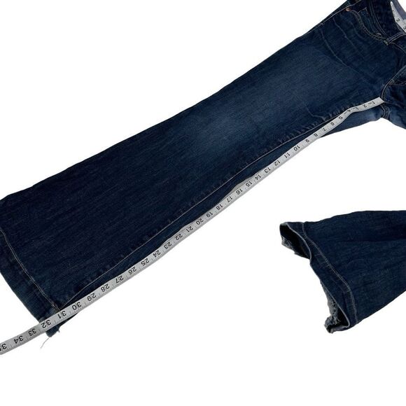 Y2K gap long and lean size 28r flare low rise jeans - Picture 5 of 7